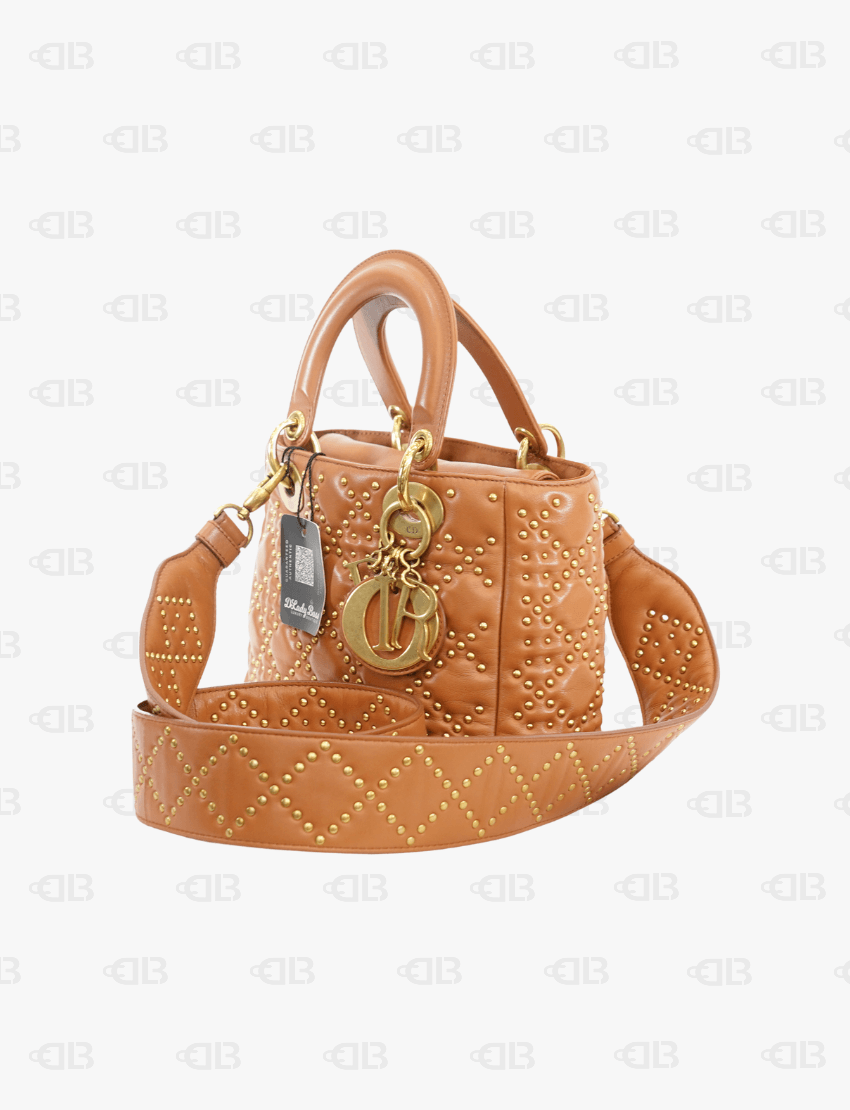 Lady Dior Studded Cannage Small