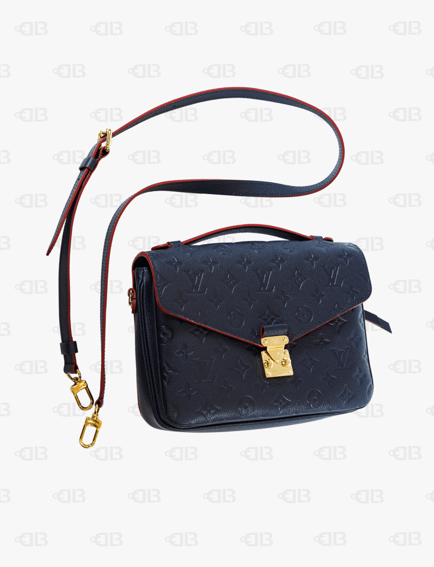Louis Vuitton Empreinte Pochette Metis Marine Rouge