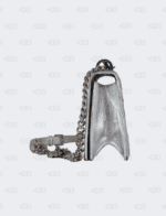 Dior Silver Leather Medium Diorama Shoulder Bag