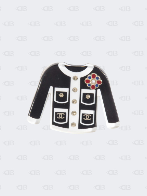 Chanel 2019 Faux Pearl & Resin CC Jacket