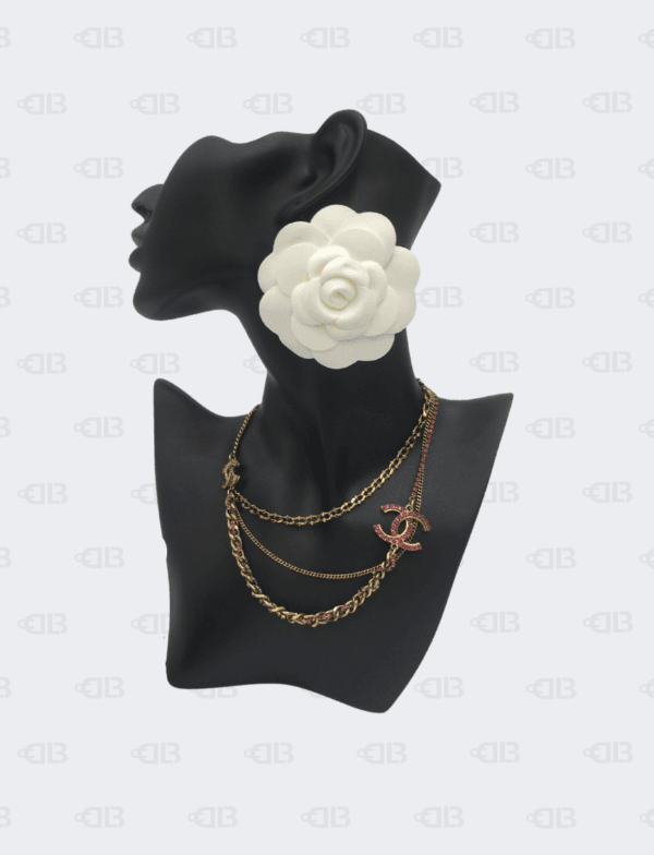Chanel CC Crystal Necklace