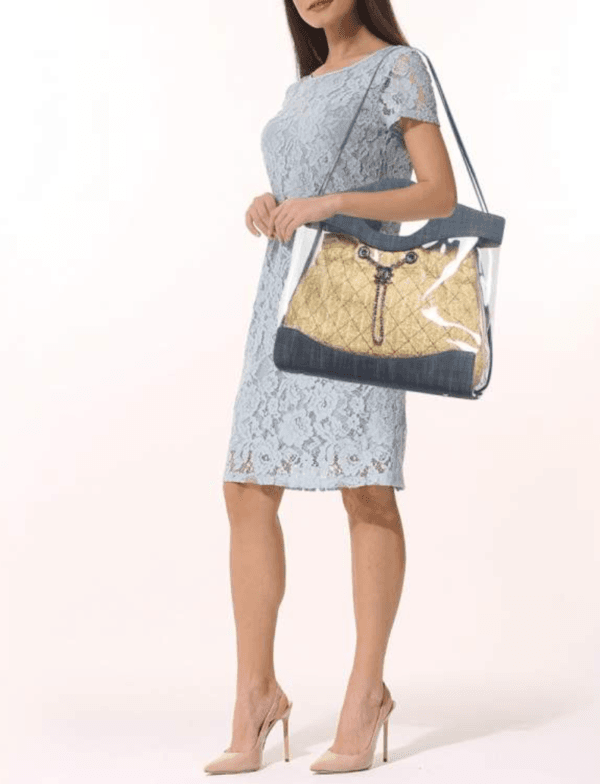 Chanel Denim 31 PVC Tote Bag