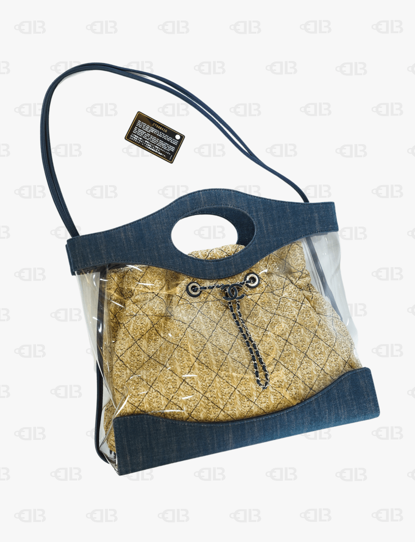 Chanel Denim 31 PVC Tote Bag