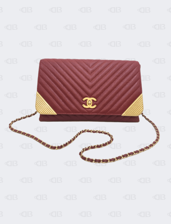 Chanel Rock Corner Chevron Flap Bag