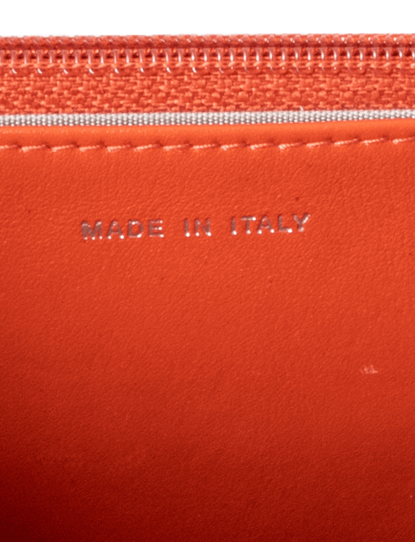 Chanel Wallet on Chain Orange