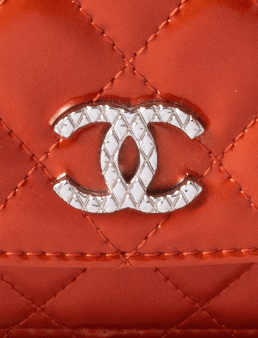 Chanel Wallet on Chain Orange