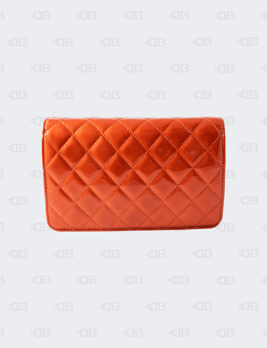 Chanel Wallet on Chain Orange