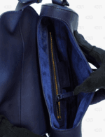 Dior Saddle Medium Calfskin Ultramatte Blue