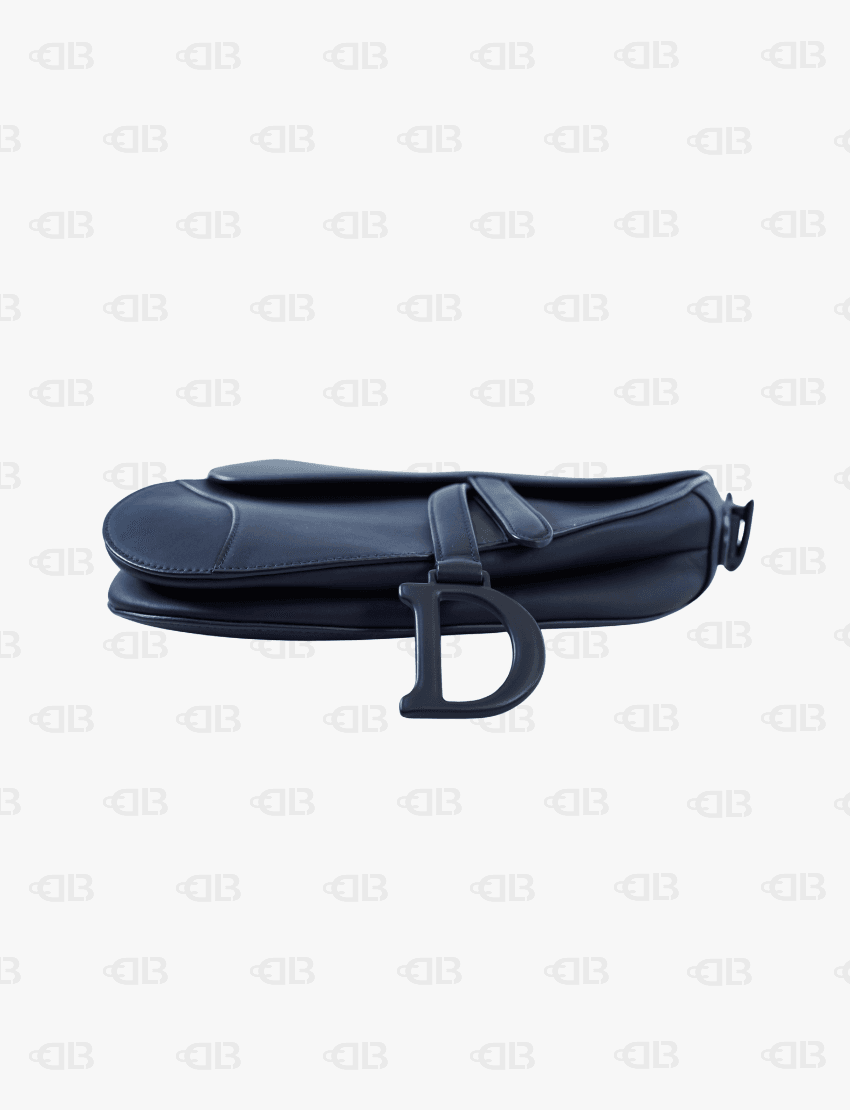 Dior Saddle Medium Calfskin Ultramatte Blue