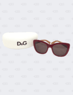 Dolce and Gabbana Red DG Sunglasses