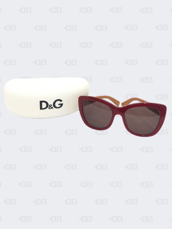 Dolce and Gabbana Red DG Sunglasses