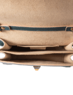 Fendi Kan I Scalloped Green Small Bag