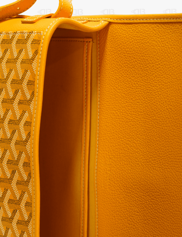 Goyardine Belvedere II PM Messenger Bag Yellow