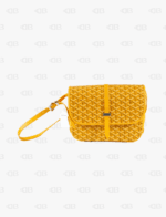 Goyardine Belvedere II PM Messenger Bag Yellow
