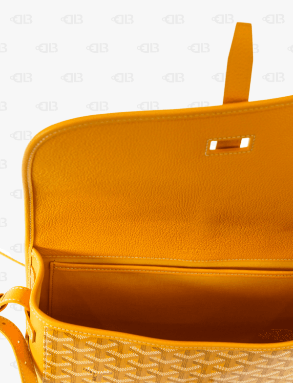 Goyardine Belvedere II PM Messenger Bag Yellow