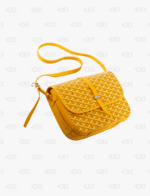 Goyardine Belvedere II PM Messenger Bag Yellow