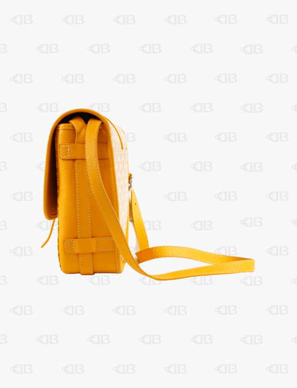 Goyardine Belvedere II PM Messenger Bag Yellow