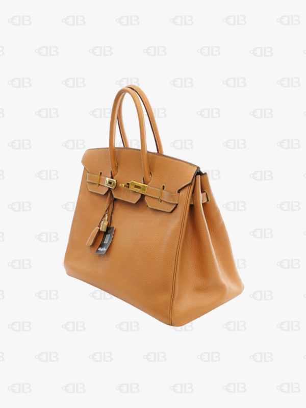 Hermès Birkin 25 Tan Togo Leather