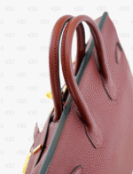 Hermès Birkin 25 Togo Leather Rouge Color Gold Hardware