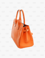 Hermès Birkin 30 Epsom Leather Palladium Hardware Orange