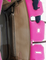 Hermès Birkin 30 Limited Edition PINK Gray Togo Leather