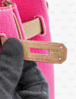 Hermès Birkin 30 Limited Edition PINK Gray Togo Leather