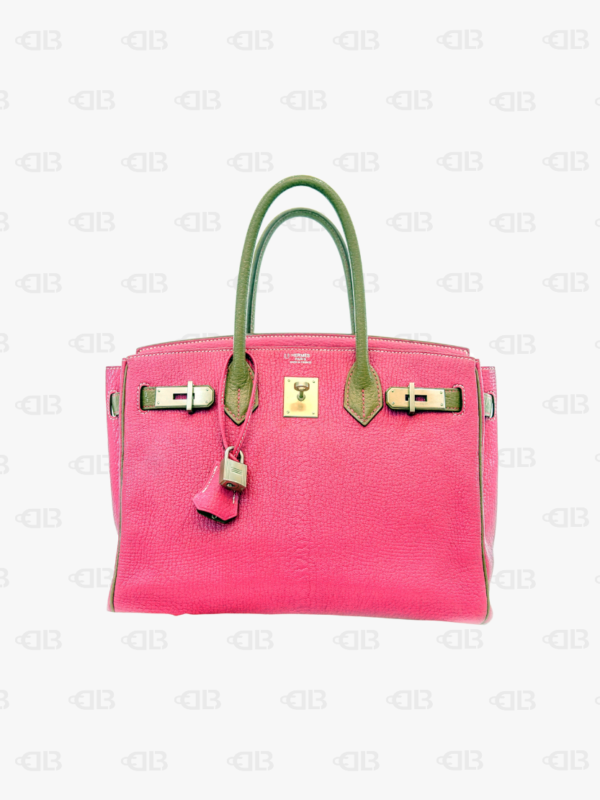 Hermès Birkin 30 Limited Edition PINK Gray Togo Leather