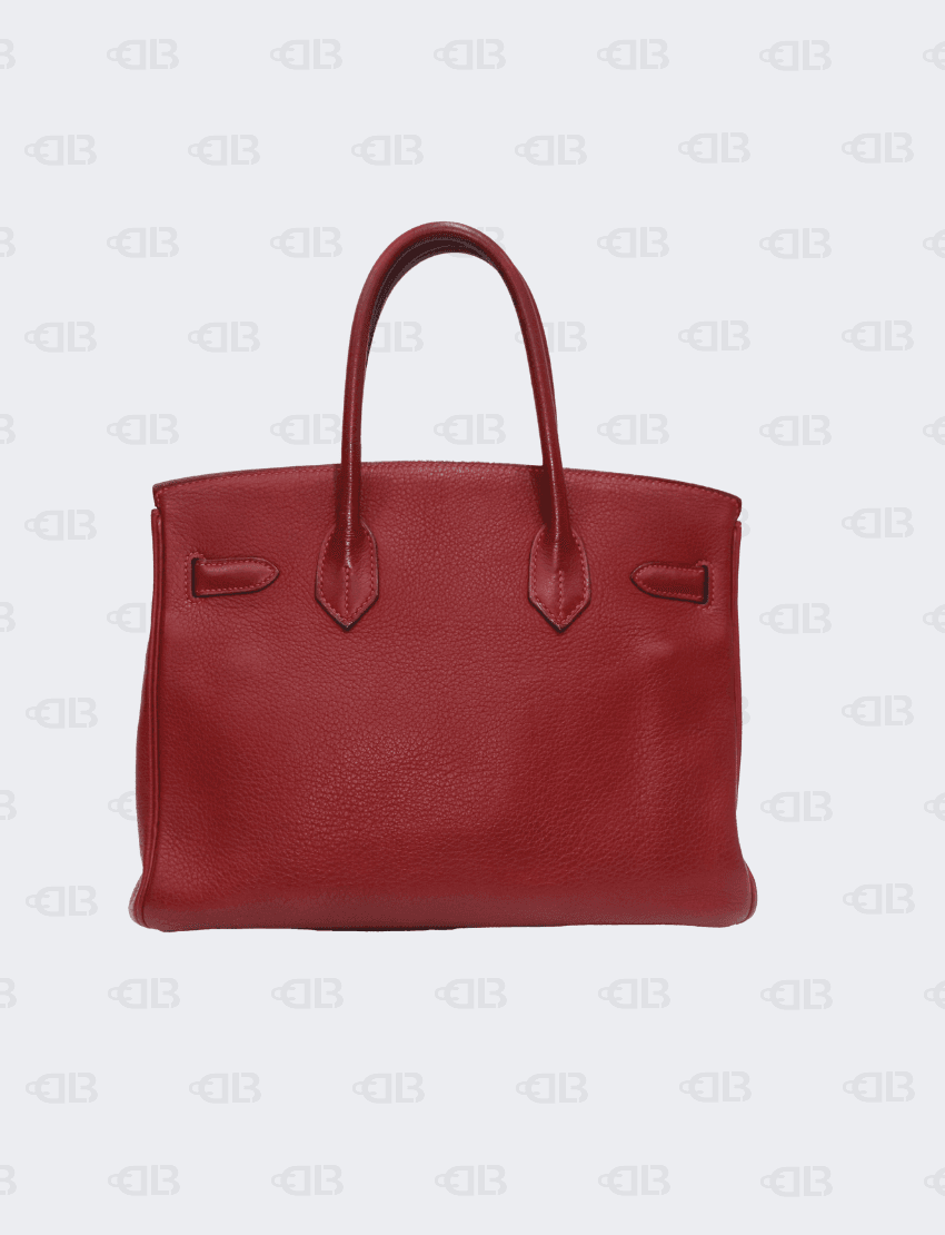 Hermes Birkin 30 Togo Leather Palladium Hardware