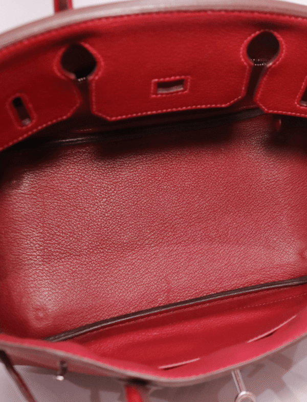 Hermes Birkin 30 Togo Leather Palladium Hardware