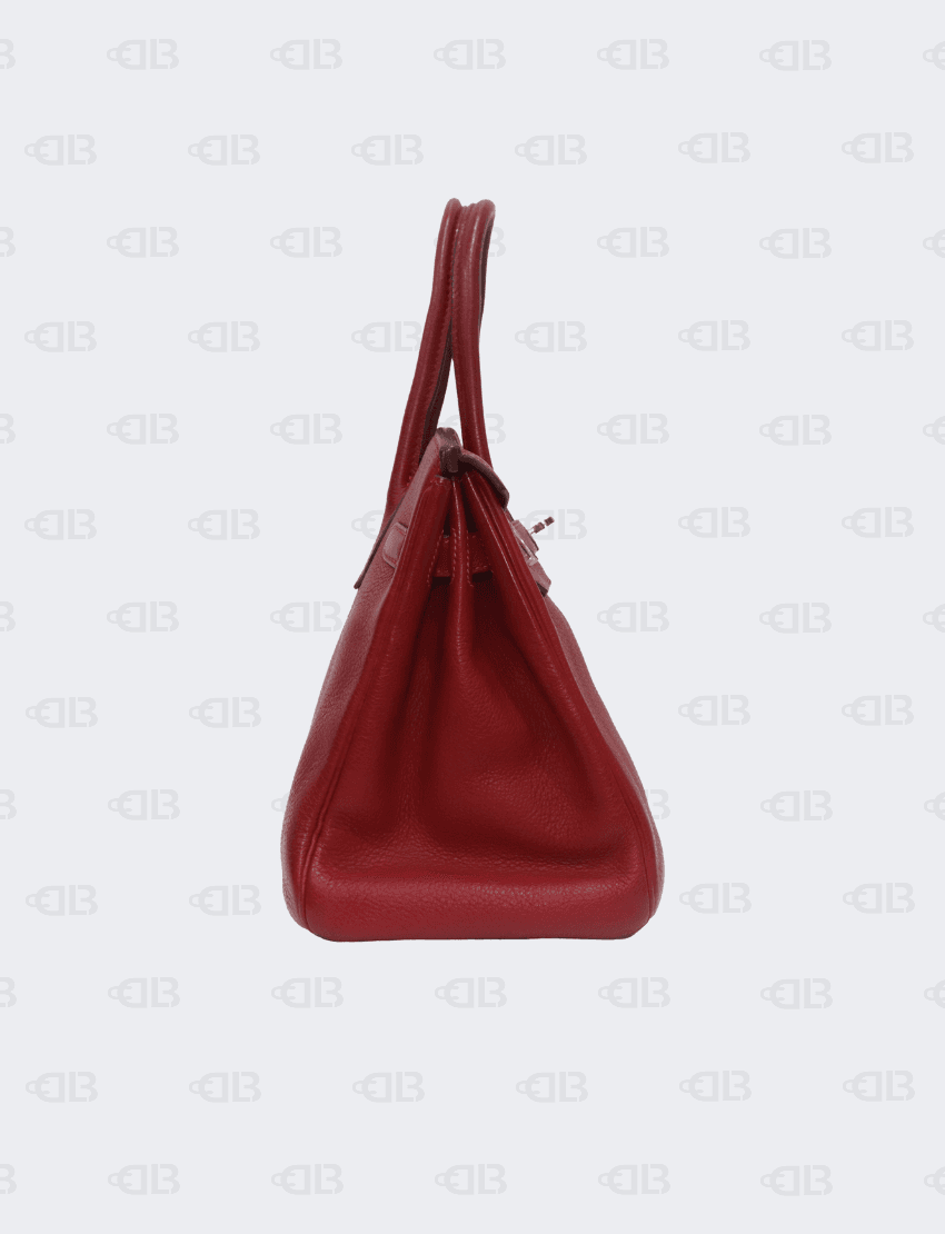 Hermes Birkin 30 Togo Leather Palladium Hardware
