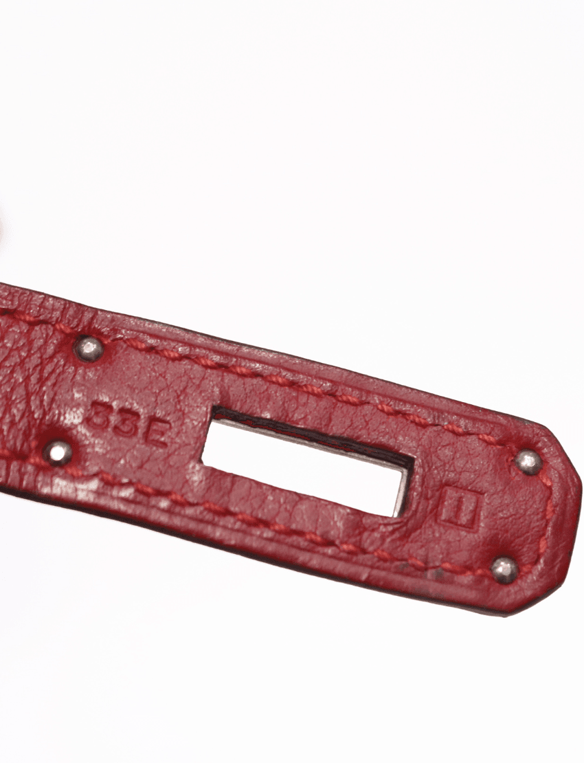 Hermes Birkin 30 Togo Leather Palladium Hardware