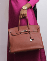 Hermes Birkin 35 Togo Leather Palladium Hardware