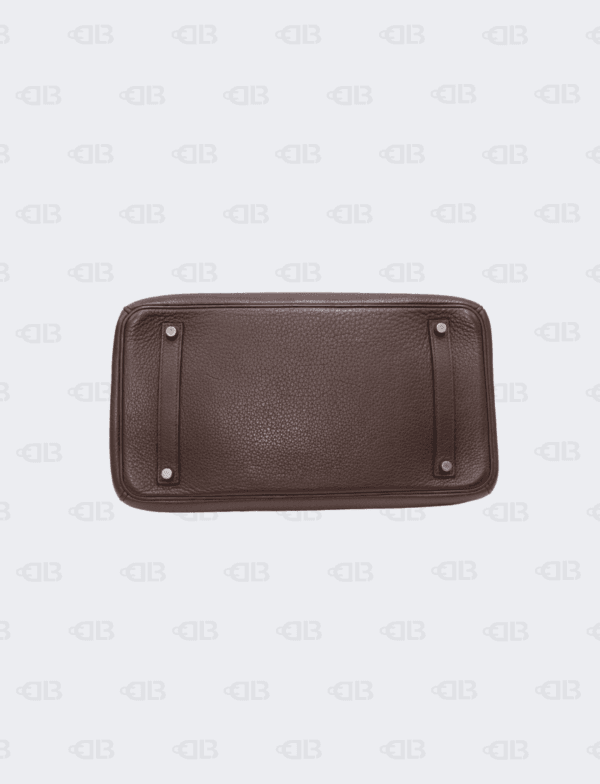 Hermes Birkin 35 Togo Leather Palladium Hardware