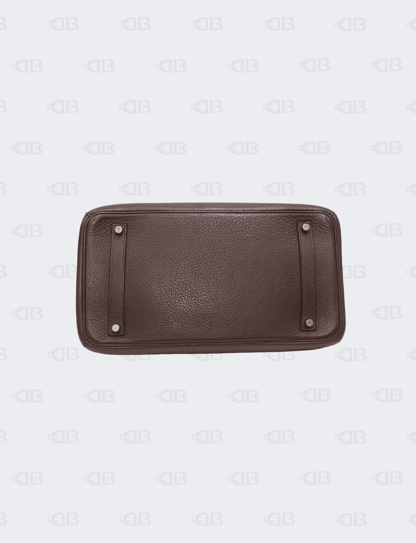 Hermes Birkin 35 Togo Leather Palladium Hardware