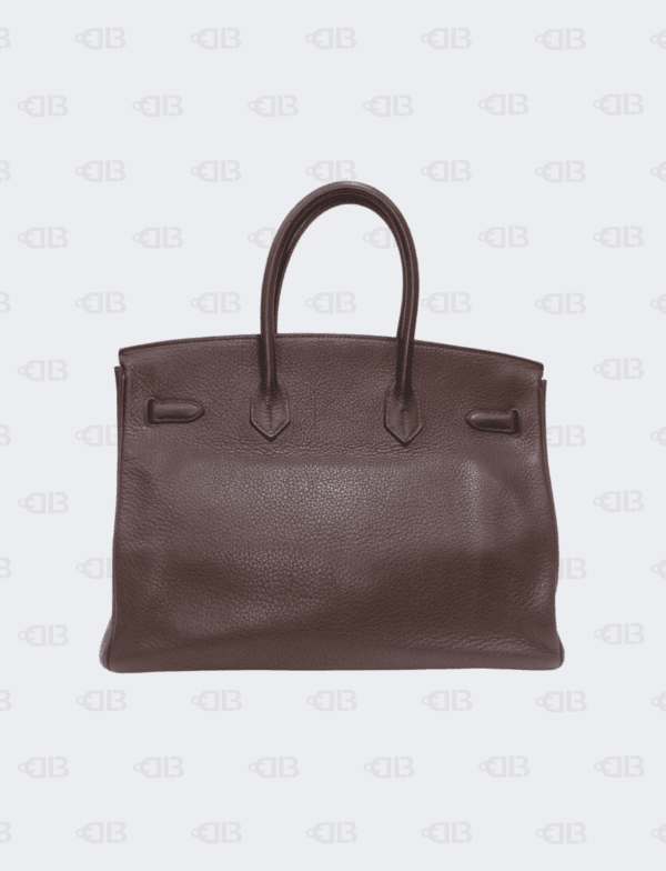 Hermes Birkin 35 Togo Leather Palladium Hardware