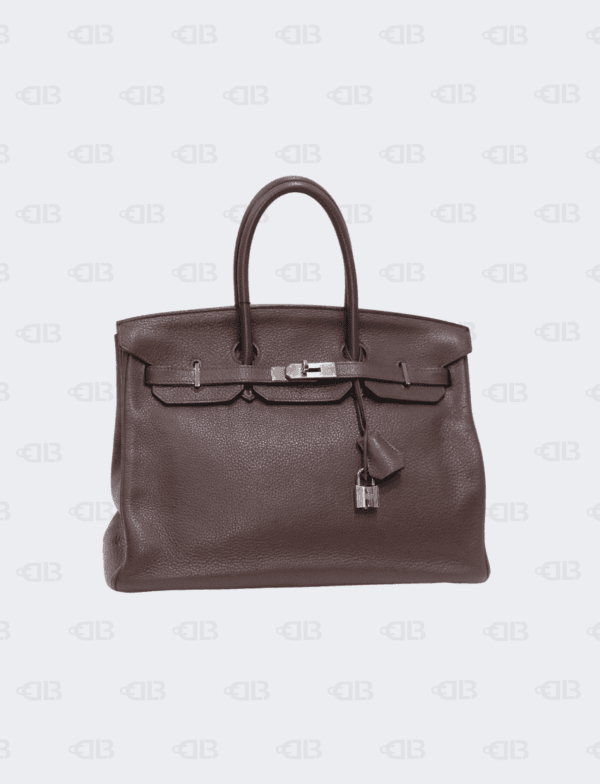 Hermes Birkin 35 Togo Leather Palladium Hardware