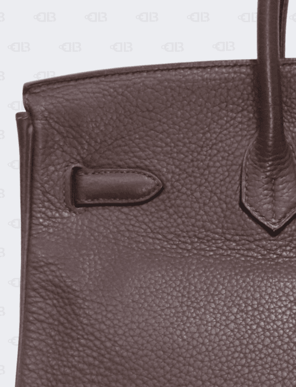 Hermes Birkin 35 Togo Leather Palladium Hardware