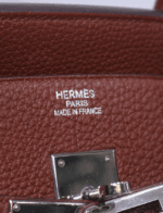 Hermes Birkin 35 Togo Leather Palladium Hardware