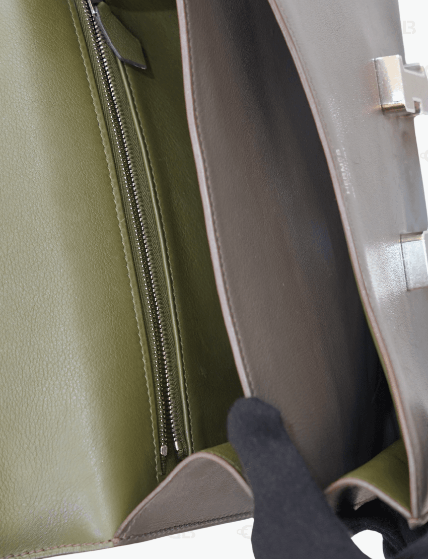 Hermès Constance 24 Etain Evercolor Limited Edition Swift Leather
