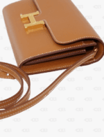 Hermès Epsom Constance Long Wallet To Go Gold