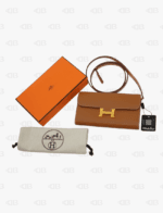 Hermès Epsom Constance Long Wallet To Go Gold