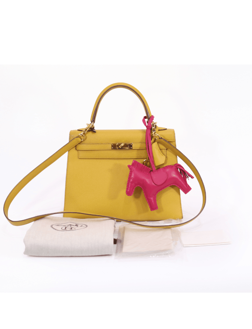 Hermes Jypsiere 28 Togo Leather Palladium Hardware