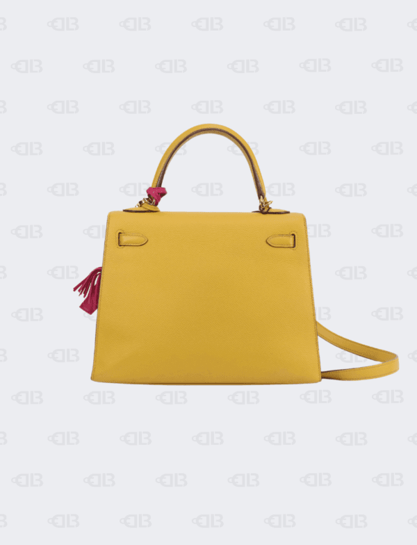Hermes Kelly 25 Sellier Epsom Leather Gold Hardware