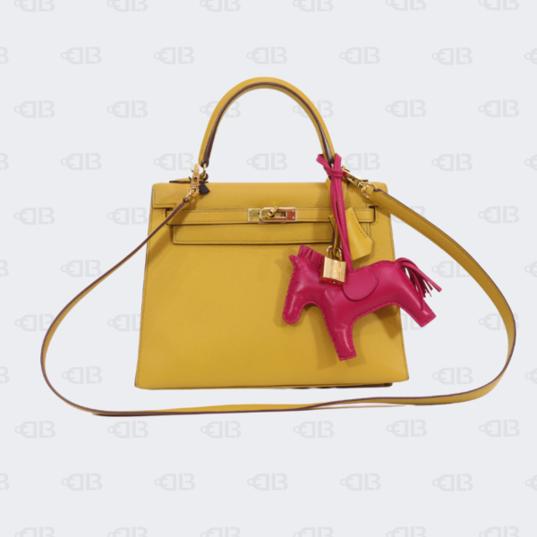 Hermes Kelly 25 Sellier Epsom Leather Gold Hardware