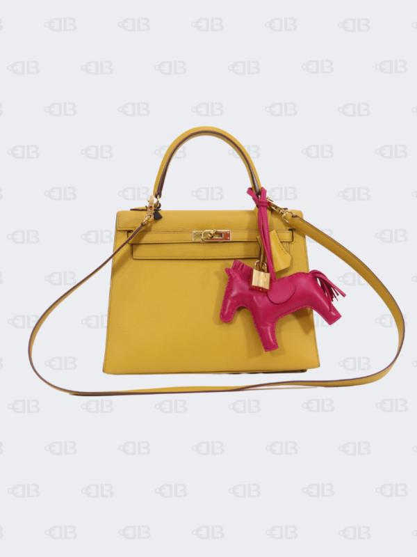 Hermes Kelly 25 Sellier Epsom Leather Gold Hardware