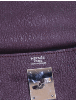 Hermes Kelly 32 Chèvre Coromandel Leather Palladium Hardware