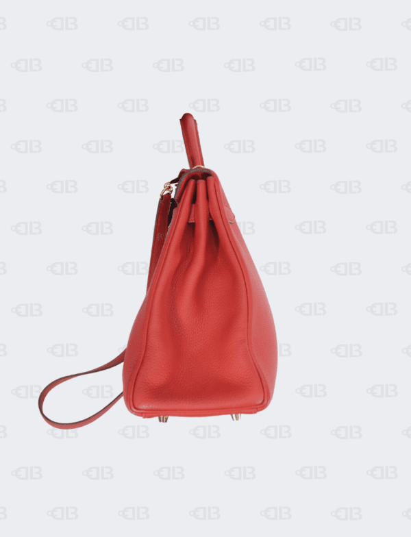 Hermes Kelly 32 Clemence Leather Gold Hardware