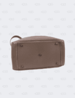 Hermes Lindy 30 Etoupe Color Clemence Leather Palladium Hardware