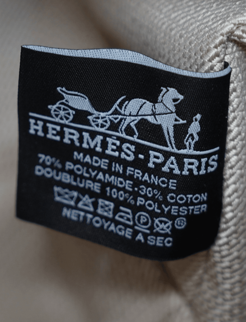 Hermès Toile Bride-A-Brac Large Travel Case Black