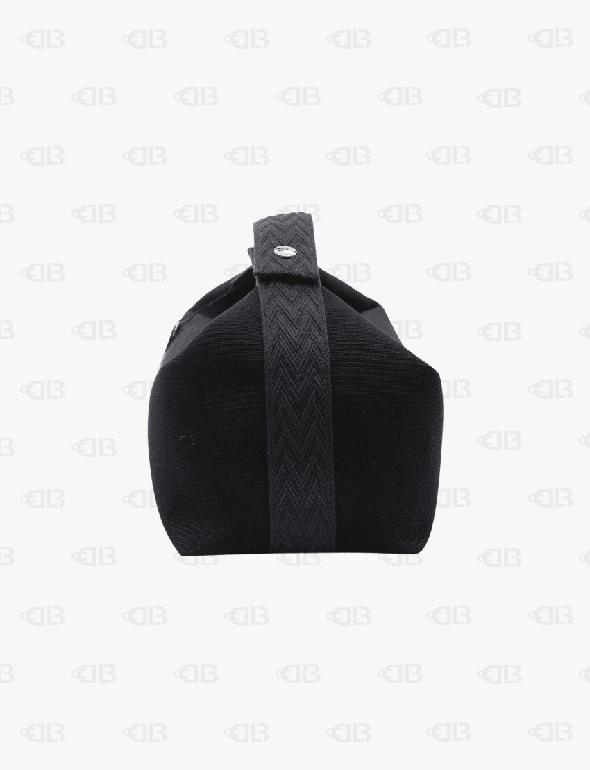 Hermès Toile Bride-A-Brac Large Travel Case Black